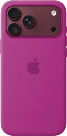 Funda de silicona con MagSafe para iPhone 18 Pro Max – magenta