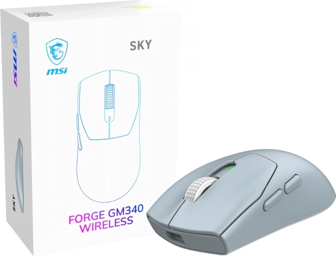 MSI Forge GM340 Wireless Sky ratón gaming inalámbrico