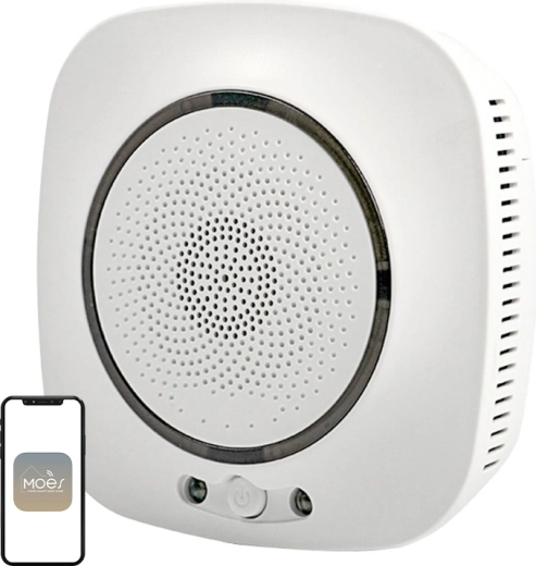 Moes detector de gas Wi‑Fi WSS-S-GL