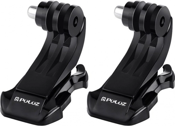 Soporte doble J‑hook PULUZ para cámaras de acción (DJI, GoPro, Insta360)