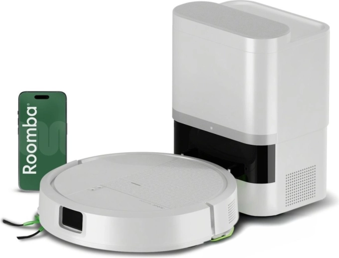 iRobot Roomba 115 Combo con estación de vaciado automático blanca