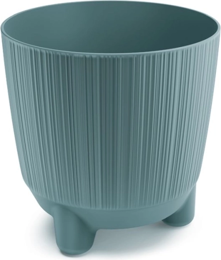 Maceta con patas RYFO N Ø 16,8 cm azul escandinavo