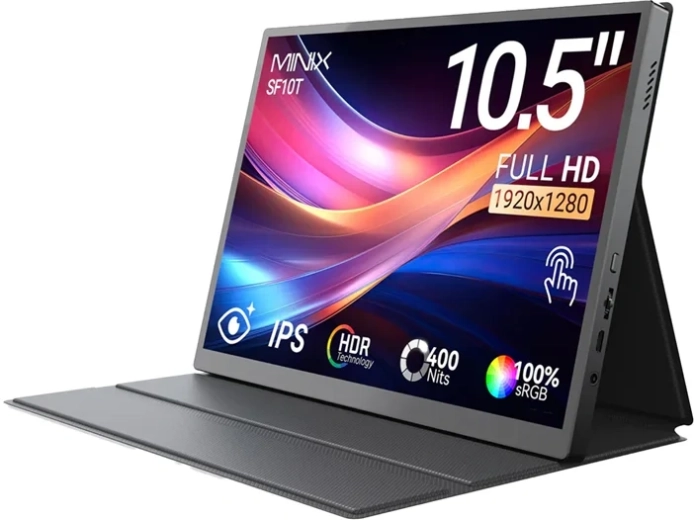 Monitor táctil portátil Minix SF10T 10,5"