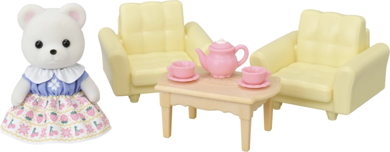 Salón familiar de osos polares SYLVANIAN FAMILIES