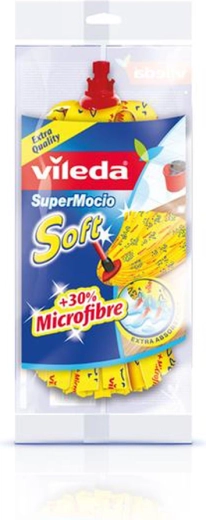 Vileda cabezal de recambio SuperMocio Soft con microfibras