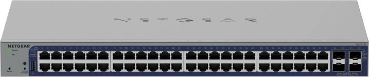 NETGEAR conmutador inteligente gigabit de 48 puertos con 10G SFP+