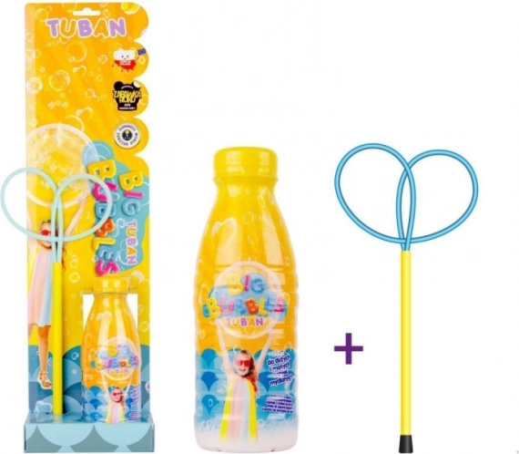 Juego de mini aro Mariposa con 400 ml de solución para burbujas