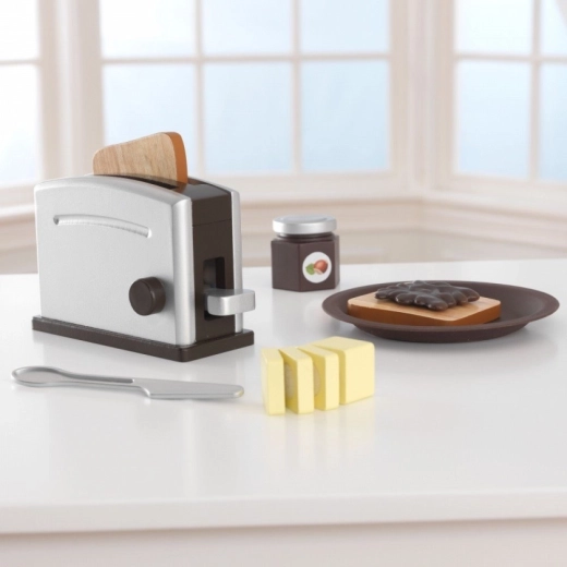 KidKraft Set de Madera Tostadora Espresso