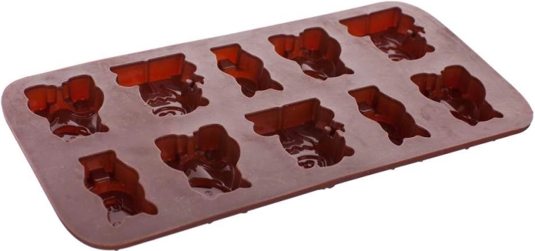 Molde de silicona Animalitos para chocolate