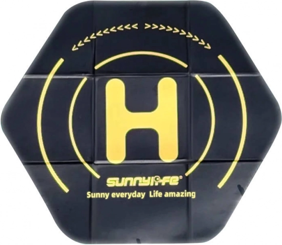 Plataforma de aterrizaje para drones Sunnylife 110 cm, hexagonal, impermeable