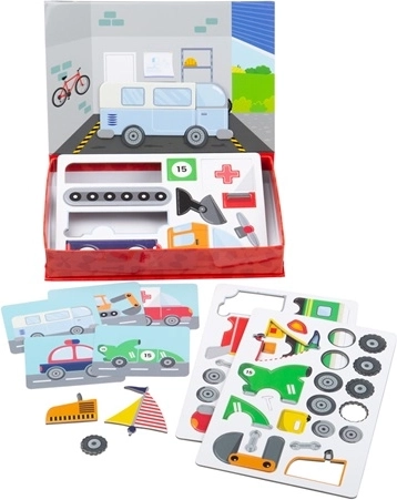 Bigjigs Toys rompecabezas magnético mecánico