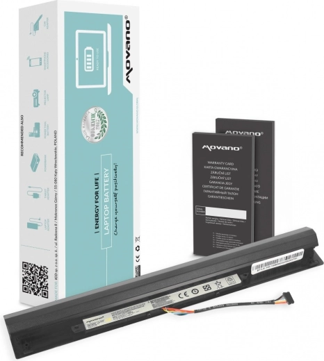 Batería Movano L15L4A01 para Lenovo IdeaPad 100-14IBD y 15IBD (2200 mAh, 32 Wh)