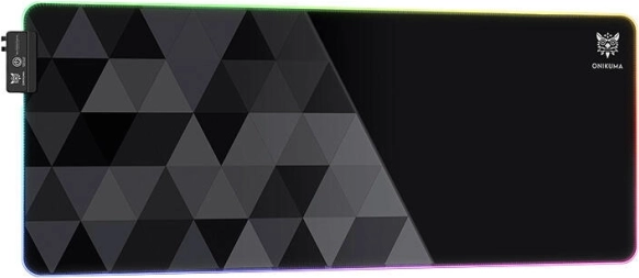 Alfombrilla de ratón gaming RGB ONIKUMA grande negra