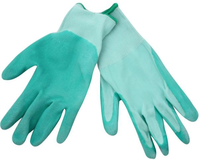 Guantes de trabajo con refuerzo de látex, talla S