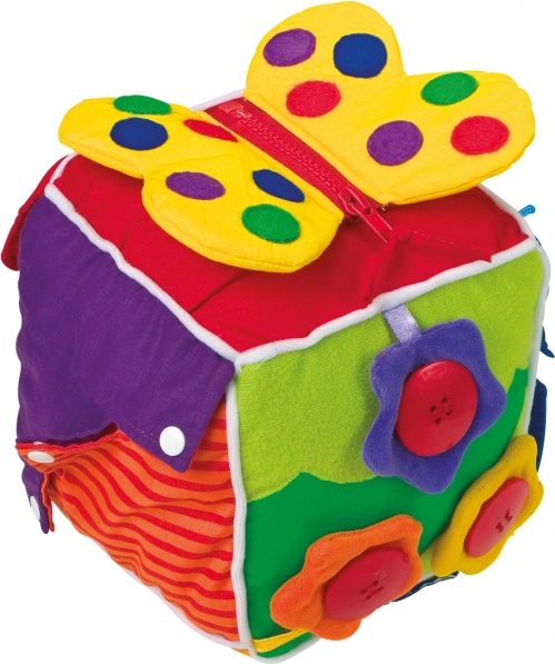 Small Foot cubo de actividades de peluche para niños