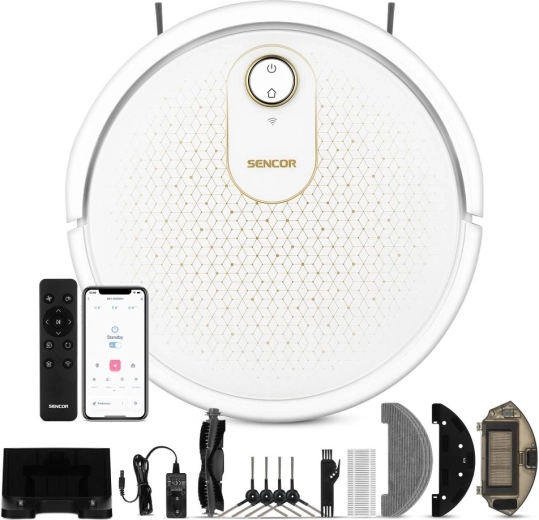 Aspiradora robot Sencor SRV 4550WH