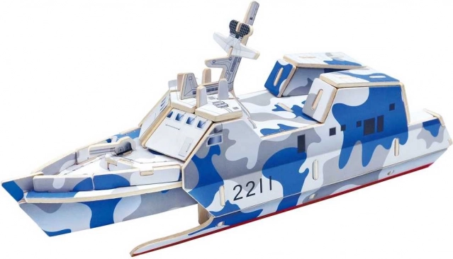 RobobTime maqueta de madera barco de asalto tipo 022