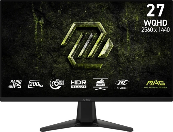 Monitor 27" WQHD 200 Hz MAG 275QF E20 negro