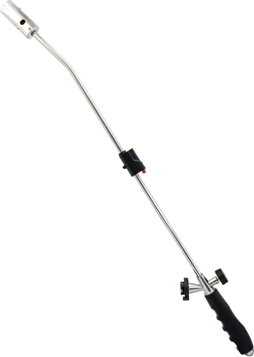 Quemador de gas para malas hierbas con tubo largo de 80 cm para cartucho