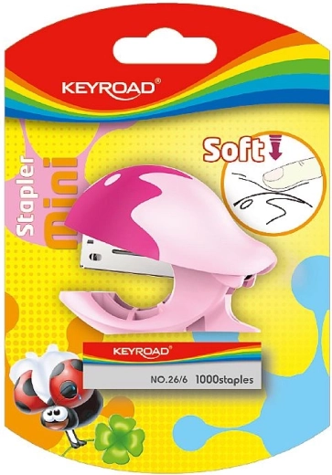 Grapadora Keyroad Mini rosa