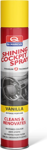 Dr. Marcus Titanium spray para salpicaderos con aroma de vainilla 750 ml