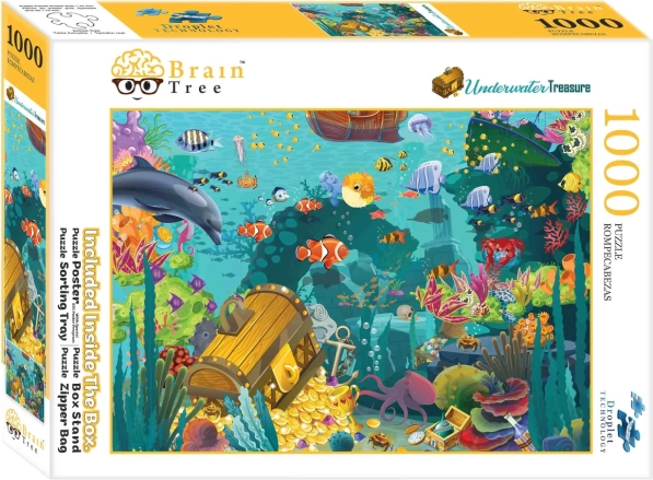 Puzzle BRAIN TREE tesoro bajo la superficie 1000 piezas