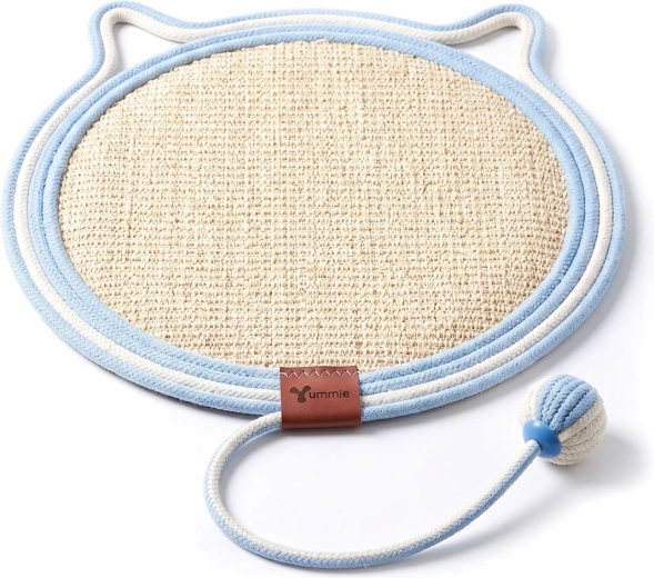 Alfombrilla rascadora y de juegos para gatos de 43 cm