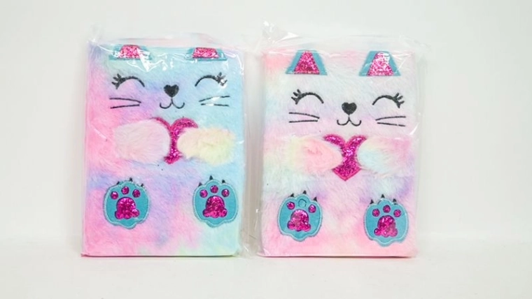 Cuaderno de peluche