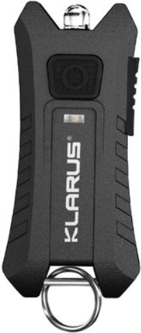 Linterna de llavero Klarus Mi2 negra, 40 lm, carga USB