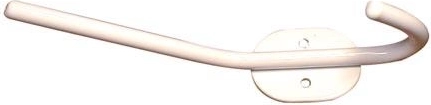 Percha de pared Mono 55 × 155 mm blanca
