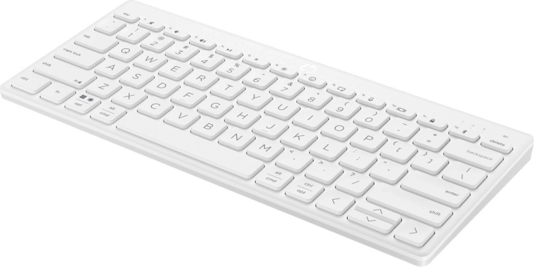 Teclado compacto inalámbrico Classic 350 blanco