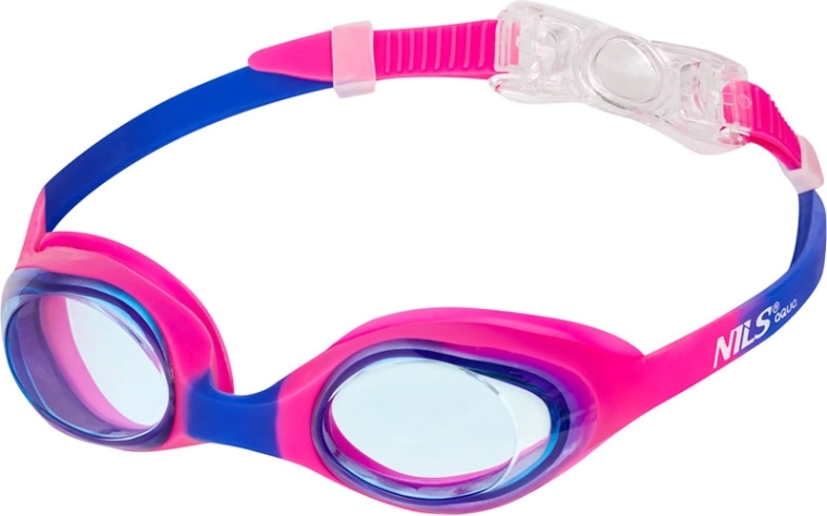 Gafas de natación para niños NILS Aqua rosa-azules
