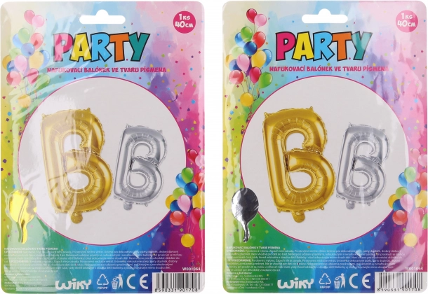 Globo inflable letra B 40 cm
