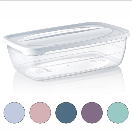 Recipiente rectangular para alimentos Trend Box 2 l