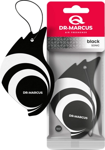 Ambientador de coche colgante Dr. Marcus Sonic Black