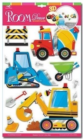 Pegatinas de pared 3D – vehículos