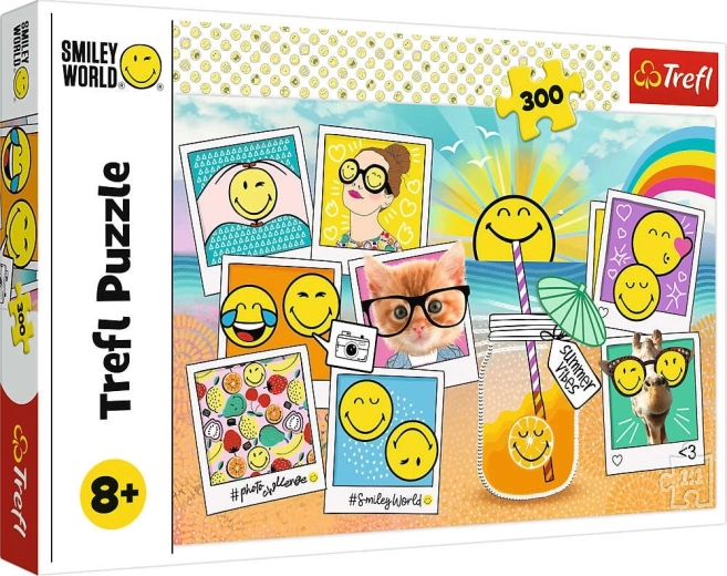 Puzzle de 300 piezas Smiley de vacaciones