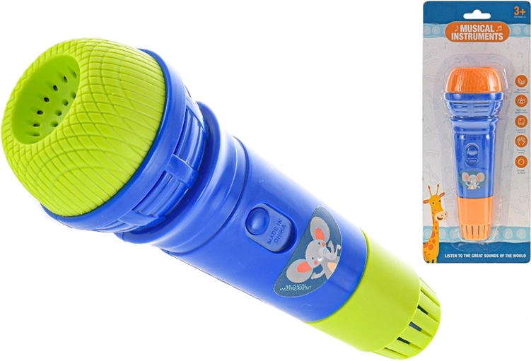 Micrófono infantil con efectos de sonido 18 cm