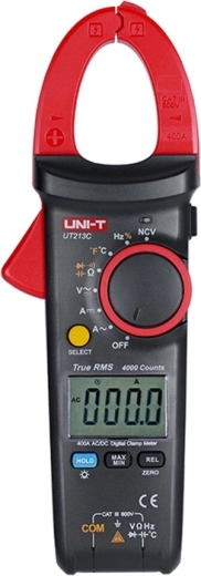 Pinza amperimétrica digital True RMS Uni-T UT213C 400 A (4.ª generación)
