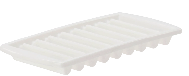 Recipiente para hielo con tapa Dunya, plástico y silicona