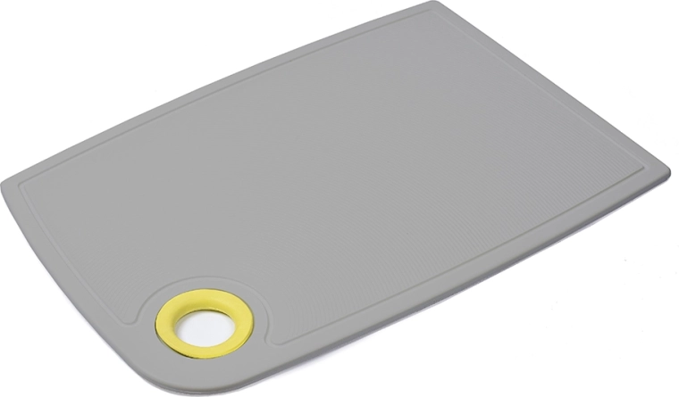 Alfombrilla plástica antideslizante 24 × 16 cm gris