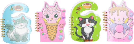 Bloc de notas con anillas sin líneas 9,5x13 cm 50 hojas