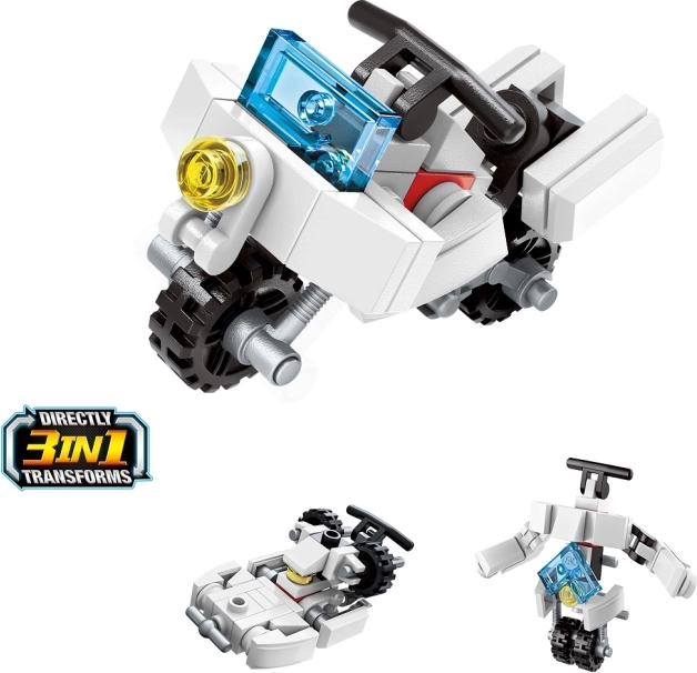 QMAN moto 3 en 1 – mini construcción (36 piezas)