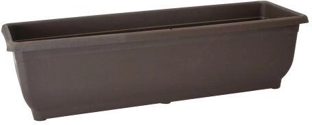 Jardinera de autorriego Aqua Gloria 60 cm marrón sin bandeja