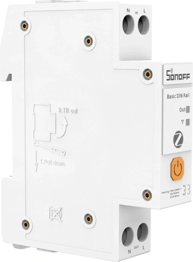 Interruptor inteligente Zigbee SONOFF Basic con medición de energía