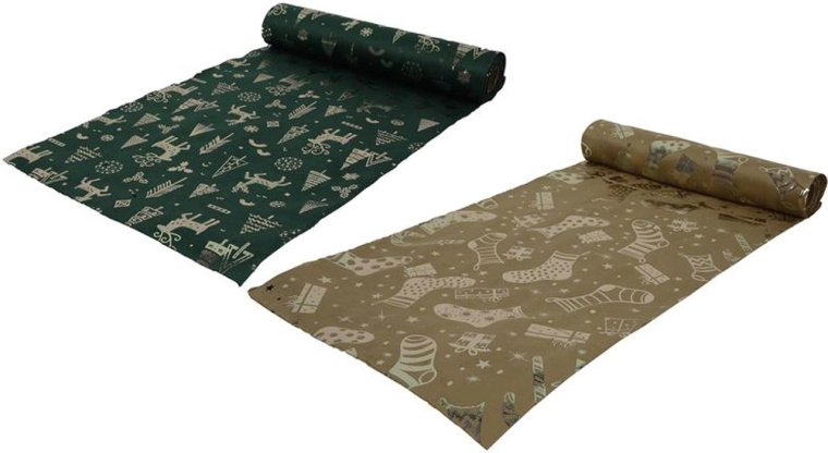 Camino de mesa – set de 2 uds., 27,5 × 28 cm