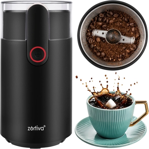 Molinillo eléctrico para café, frutos secos y especias Zortiva