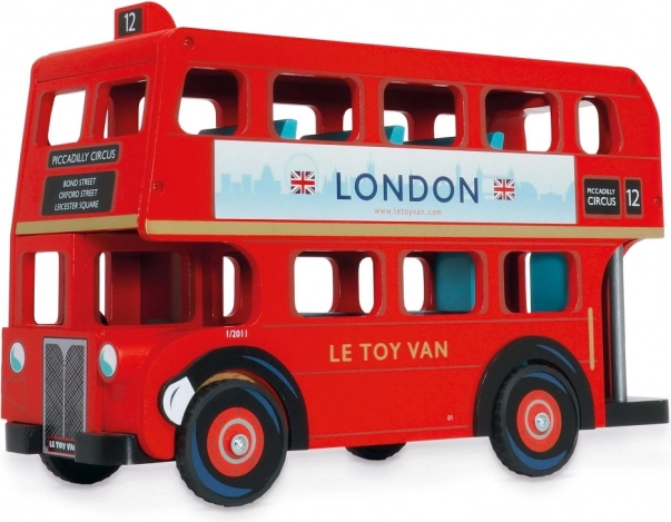 Autobús de dos pisos de madera Le Toy Van London