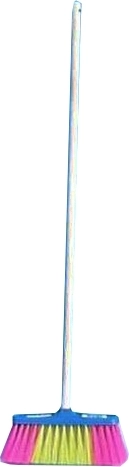 Escoba infantil con mango de plástico de 60 cm