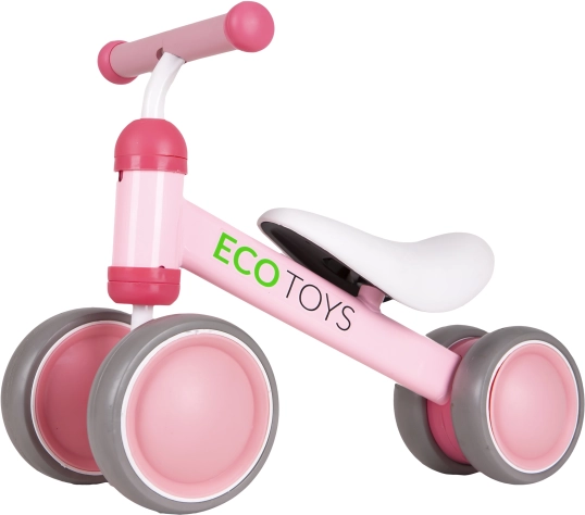 Correpasillos rosa para niños ECO TOYS